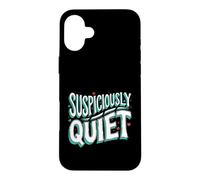 Teacher Librarian Suspiciously Quiet Bookworm Case for iPhone 16 Plus