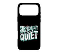 Teacher Librarian Suspiciously Quiet Bookworm Case for iPhone 17 Pro Max