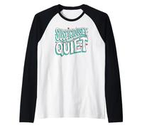 Teacher Librarian Suspiciously Quiet Bookworm Raglan Baseball Tee