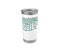 Teacher Librarian Suspiciously Quiet Bookworm Stainless Steel Insulated Tumbler