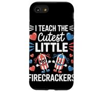 Teacher Little Firecrackers Independence Day 4th of July Case for iPhone SE (2020) / 7/8