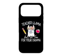 Teacher Llama Ain't Got Time for the Drama Teachers Case for iPhone 17 Pro Max