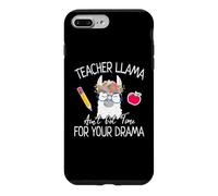 Teacher Llama Ain't Got Time for the Drama Teachers Case for iPhone 7 Plus/8 Plus