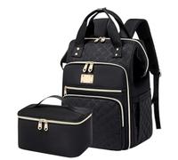 Teacher Lunch Backpack,Laptop Bag With Cooler Compartment - Women Men Laptop Storage Bag for Work Daily Camping Office Hiking Vacation Picnic School