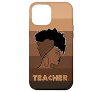 Teacher Melanin Shades African Woman Case for iPhone 12 Pro Max