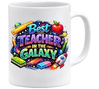 Teacher Mug | Best Teacher in the Galaxy | Teacher Gifts | Teacher Gift Idea End of Term Present Lovely Teacher Mug