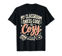 Teacher My Classroom Dress Code is Cozy Pajama Day T-Shirt