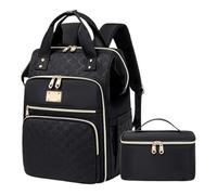 Teacher Nurse Backpack - Cold Food Free, Laptop Bag With Lunch Box, Insulated Cooler Compartment, Waterproof Travel, Set For Work School Office Camping Hiking Picnic Men Women Usage