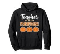 Teacher of Little Pumpkins Fall Back to School Pullover Hoodie