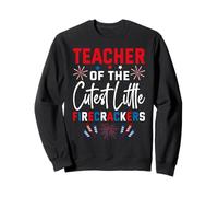 Teacher Of The Cutest Little Firecrackers Sweatshirt