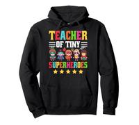 Teacher Of Tiny Superheroes Pullover Hoodie