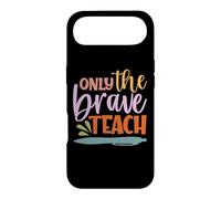 Teacher Only The Brave Teach Vintage Funny School Teachers Case for iPhone Air