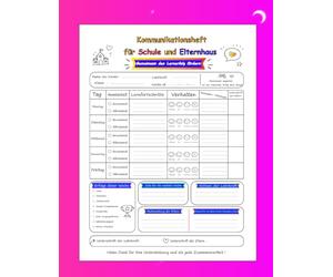 Teacher & Parent Communication Journal: A Weekly Home-School Record Book for Kindergarten and Elementary Students to Track Attendance, Classroom Progress, Homework, Behavior, and Family Communication