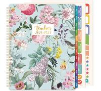 Teacher Planner 2025-2026 - Teacher Lesson Planner 2025-2026 with Colorful Tabs, July 2025 - June 2026, 25-26 Teacher Planners Weekly and Monthly, 8.3" x 11", Academic Year Lesson Plan Book, Twin-Wire