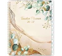 Teacher Planner 2026-2027 - A4 Academic Diary 2026-2027 from Aug. 2025 to Jul. 2026, Week to View Teacher Planner, Monthly tabs, Inspirational Quotes & Graph Paper Pages