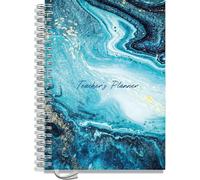 Teacher Planner 2026-2027 A4 size by Pirongs | 6 Lesson Planner for Teachers | Page a day | Undated - Inside the Surf