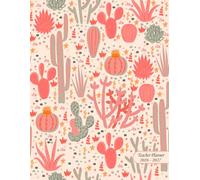 Teacher Planner 2026-2027: Academic Year Organizer & Record Book for Teachers. A4 Lesson Plan Book for Educators. Pink cactus cover Design.