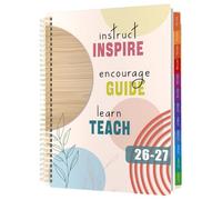Teacher Planner 2026-27 Academic Diary 2026-2027 A4, July 2026 - June 2027 Teachers Planner, Teaching Assistant Plan Book with Color Tabs