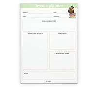Teacher Planner Notepads Teacher Supplies Teacher Stationery Teacher Gifts Back To School Supplies Essentials Lesson Planner BYANIKA (LESSON PLANNER)