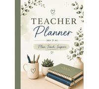 Teacher Planner: The ULTIMATE source a monthly calendar, weekly lesson plans, meeting agendas, notes, and more!