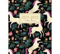 Teacher Planner UK Edition: Weekly Lesson Plan & Month to View | A4 Academic Year August to July | Whimsical Unicorn