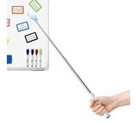 Teacher Pointer Stick, Portable Interactive Ergonomic Long Handle, Ergonomic Hand Pointer Reading Pen, for Boys Girls Kids Kindergarten Primary School Classroom Teaching Training