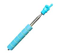 Teacher Pointer Stick - Stainless Steel Telescoping Pointer with Non-Slip Handle for Classroom Instruction and Board Demonstration| Touch Screen Reading Tool for Early Education, Preschool, Kindergart
