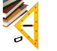 Teacher Protractor For Whiteboard,Angle Measuring Ruler - Magnetic Protractor with Ruler for Engineers | for Mathematics Classes Architects Engineers Designers and Whiteboard