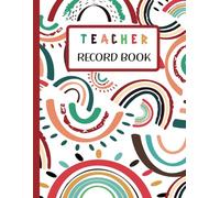 Teacher Record Book For Grading: Grading Book For Teachers. Large Grid Grade Book For Teachers. Grade Book For Teachers Multiple Classes.
