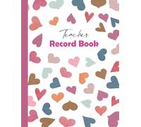 Teacher Record Book For Grading: Grading Book For Teachers. Large Grid Grade Book For Teachers. Gradebook For Teachers Multiple Classes.