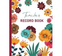 Teacher Record Book For Grading: Grading Book For Teachers. Large Grid Grade Book For Teachers. Gradebook For Teachers Multiple Classes.