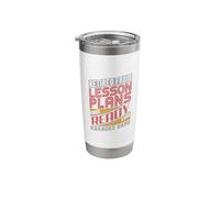 Teacher Retired from Lesson Plans Ready for Karaoke Stainless Steel Insulated Tumbler