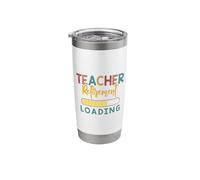 Teacher Retirement Loading School Educator Retiring Teacher Stainless Steel Insulated Tumbler