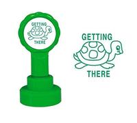 Teacher Reward Stamps Pre-Inked 25,000 Impressions! (Green Getting There)
