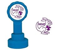 Teacher Reward Stamps Pre-Inked 25,000 Impressions! (Purple Neat)