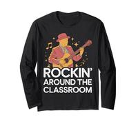 Teacher Rockin' Around The Classroom Long Sleeve T-Shirt