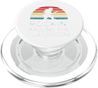 Teacher Rockin' Around The Classroom PopSockets PopGrip for MagSafe