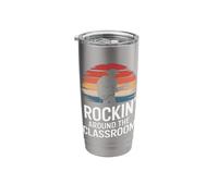 Teacher Rockin' Around The Classroom Stainless Steel Insulated Tumbler