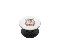 Teacher Scary Enough Without A Costume Halloween Boo PopSockets Adhesive PopGrip
