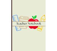 Teacher School Notebook: A Stylish 6" x 9" Lined Journal for Lesson Plans, Notes & Ideas (120 Pages)