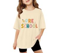Teacher Shirts for Women Teach Inspire Teaching Tee Tops 80s 90s Short Sleeve Inspirational Day Graphic Toddler