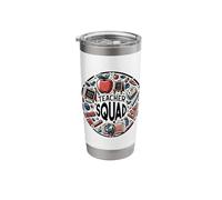 Teacher Squad | Teacher Design for Educators | Teaching Stainless Steel Insulated Tumbler