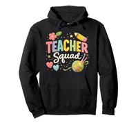 Teacher Squad Welcome Back To School Classroom First Day Pullover Hoodie