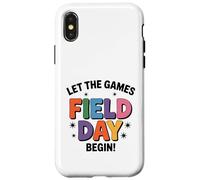 Teacher Student Field-Day Let The Games Begin Field-Day Case for iPhone X/XS
