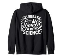 Teacher Students Women in Science Zip Hoodie