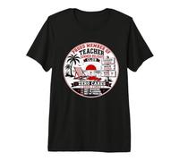 Teacher Summer Holidays Club Zero Lesson Plans Premium T-Shirt