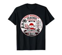 Teacher Summer Holidays Club Zero Lesson Plans T-Shirt