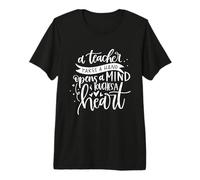 Teacher Takes Hand Opens Mind Touches Heart Appreciation Premium T-Shirt