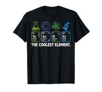 Teacher The Coolest Element Funny Chemist Teacher T-Shirt