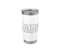 Teacher The Inspirational Element Periodic Table Stainless Steel Insulated Tumbler